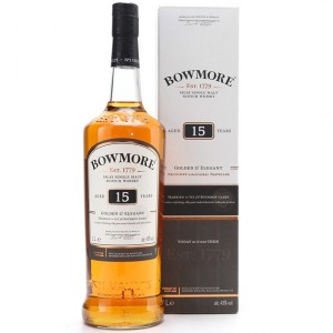 Bowmore 15 Years Old Golden & Elegant 1L