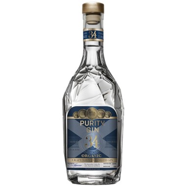 Gin Purity 34 Organic Craft Nordic Navy Strength 70cl