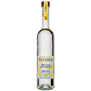 Belvedere Organic Infusions Lemon & Basil 70cl