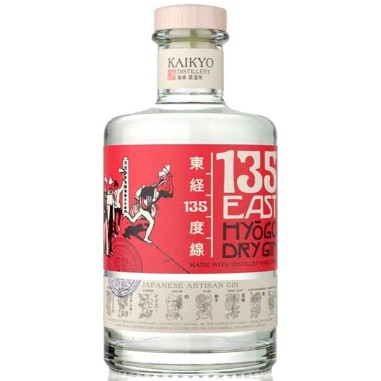Gin 135º East Hyogo Dry 70cl