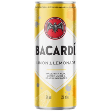 Bacardi Limon & Lemonade 25cl