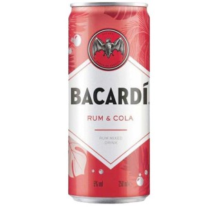 Bacardi Rum & Cola 25cl