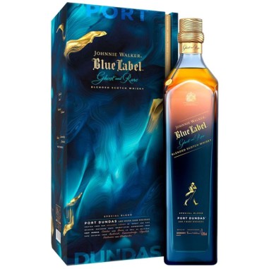 Johnnie Walker Blue Ghost And Rare Port Dundas 1L