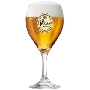 Glass La Goudale 25cl