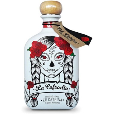 Cofradia Catrina Ceramica Reposado 70cl