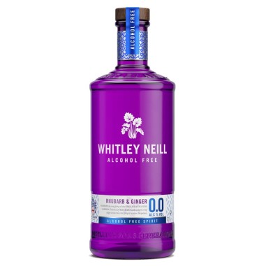 Gin Whitley Neill Rhubarb & Ginger Sin Alcohol 0,0 70cl