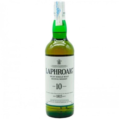 Laphroaig 10 Year Old Islay Single Malt Scoth Whisky 70cl