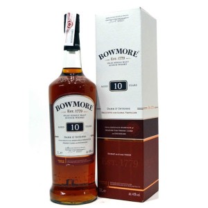 Bowmore 10 Years Old Dark & Intense 1L