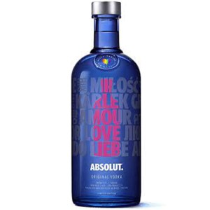 Absolut Drop Of Love 1L