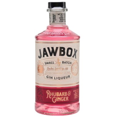 Gin Jawbox Rhubarb & Ginger 70cl