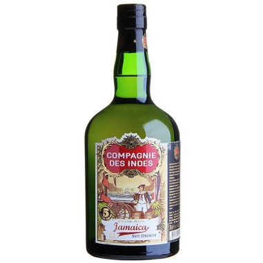 Compagnie Des Indes Blended Jamaica 5 Years Old Navy Strength Rhum 70cl