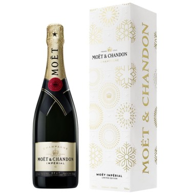 Moët & Chandon Brut Imperial con Estuche Navidad Festive 2022 75cl