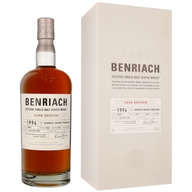 Benriach Vintage 1994 Cask Edition Oloroso Sherry Puncheon 70cl