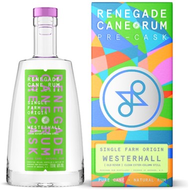 Renegade Cane Rum Pre Cask Westerhall 70cl