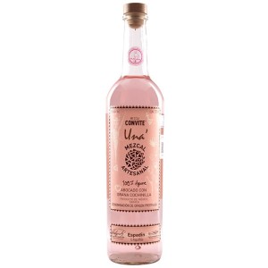 Mezcal Convite Espadin Esencial Joven Abocado Con Grana Cochinilla 70cl