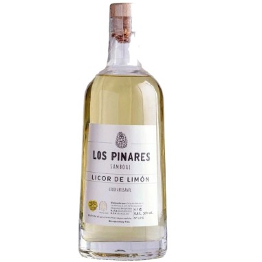 Los Pinares Handmade Artisan Liqueur Limon 50cl