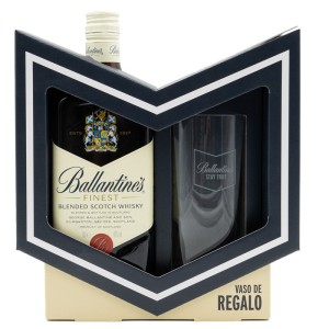 Ballantine's Finest + Vaso 70cl
