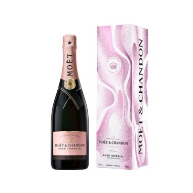 Moët & Chandon Rosé con Estuche Navidad Festive 2023 75cl