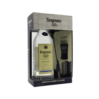 Gin Seagrams 0,0 Onpack (Medidor + Removedor)1L