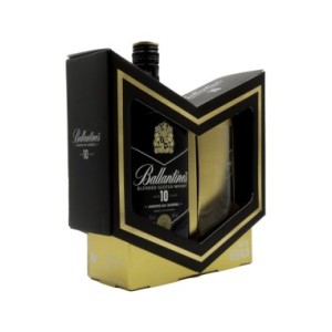 Ballantine's 10 Years Old + Vaso 70cl