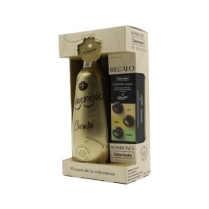 Crema de Orujo Ruavieja Gold + Bombones 70cl