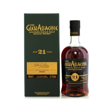 The Glenallachie 21 Years Old Cask Strength Batch 4 70cl