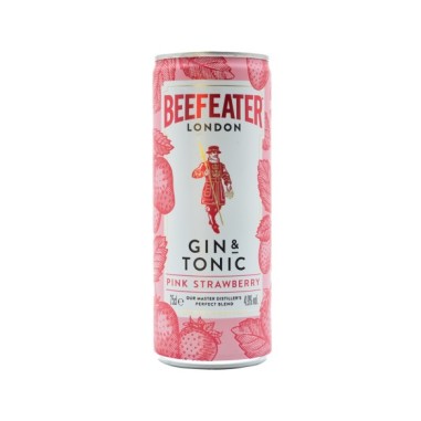 Beefeater Pink Strawberry & Tonic 25cl