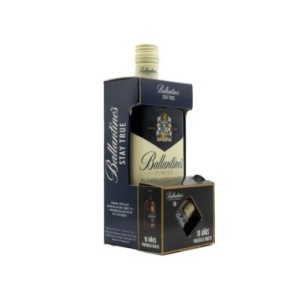 Ballantine's Finest + Miniatura Ballantines 10 Years Old 70cl
