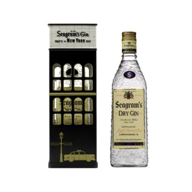 Gin Seagram´s + Edificio New York 70cl