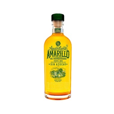 Aguardiente Amarillo de Manzanares Sin Azucar 70cl