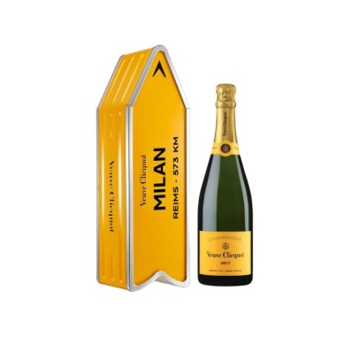 Veuve Clicquot Yellow Label con Estuche Milan 75cl