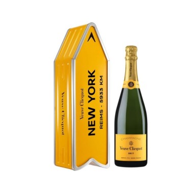 Veuve Clicquot Yellow Label con Estuche New York 75cl