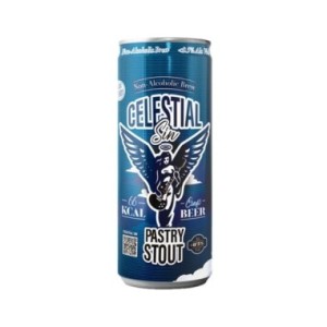 Birra Blues Celestial Pastry Stout Sin Alcohol 33cl