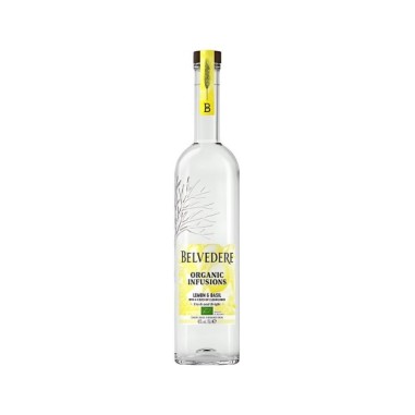 Belvedere Organic Infusions Lemon & Basil 1L