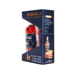 OnPack Brugal Añejo 70cl + Vaso Tallado