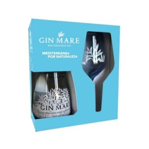 Gin Mare con Copa Serigrafiada 70cl
