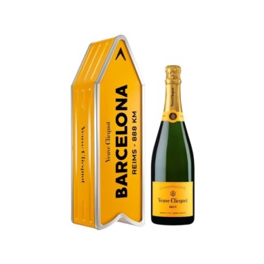 Veuve Clicquot Yellow Label con Estuche Barcelona 75cl